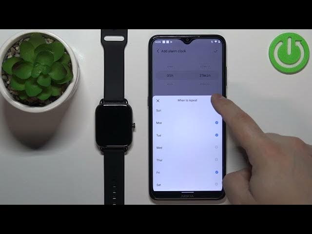 Video thumbnail for How to Set Up an Alarm Clock on Haylou RS4?