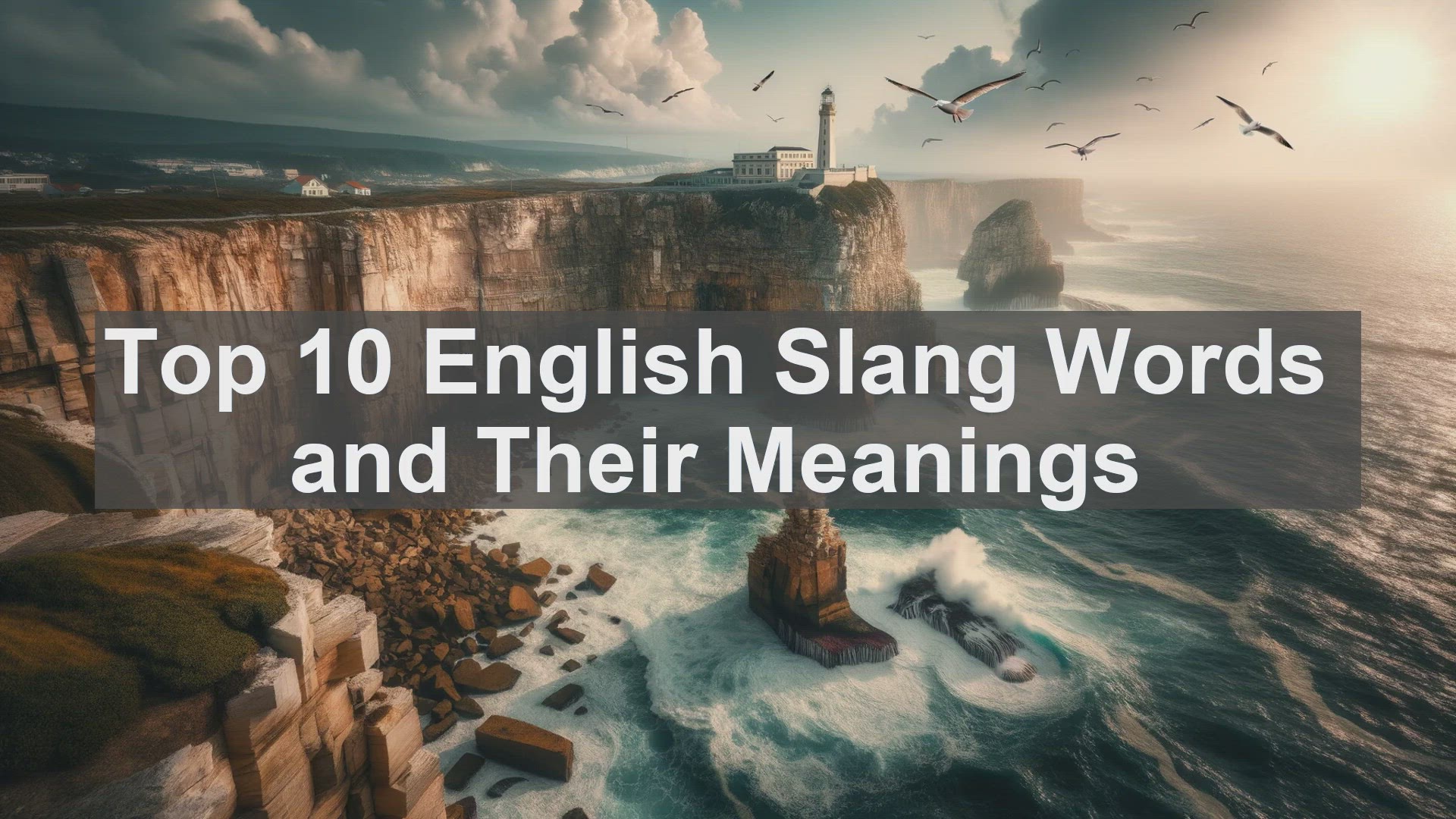 'Video thumbnail for Top 10 English Slang Words and Their Meanings'