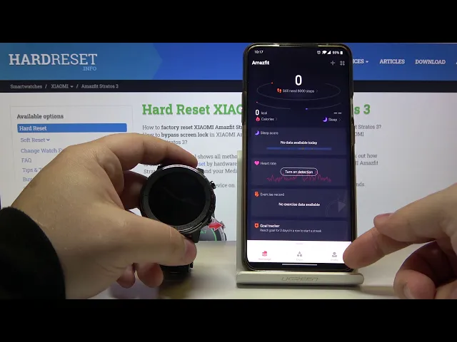 Video thumbnail for How to Unpair Xiaomi Amazfit Stratos 3 from Phone?