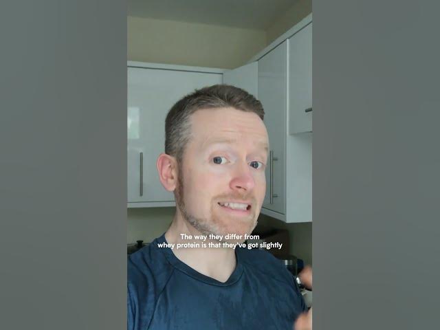 Video thumbnail for Which protein WORKS best? plant or whey | Myprotein #shorts