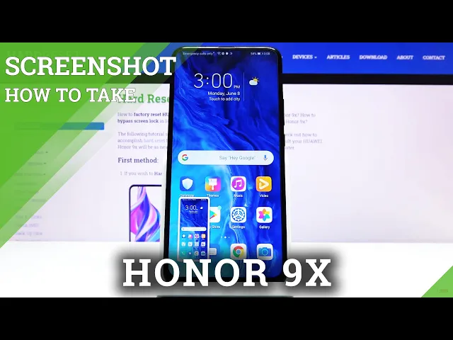 Video thumbnail for How to Take Screenshot in HONOR 9x – Save & Share Screenshot