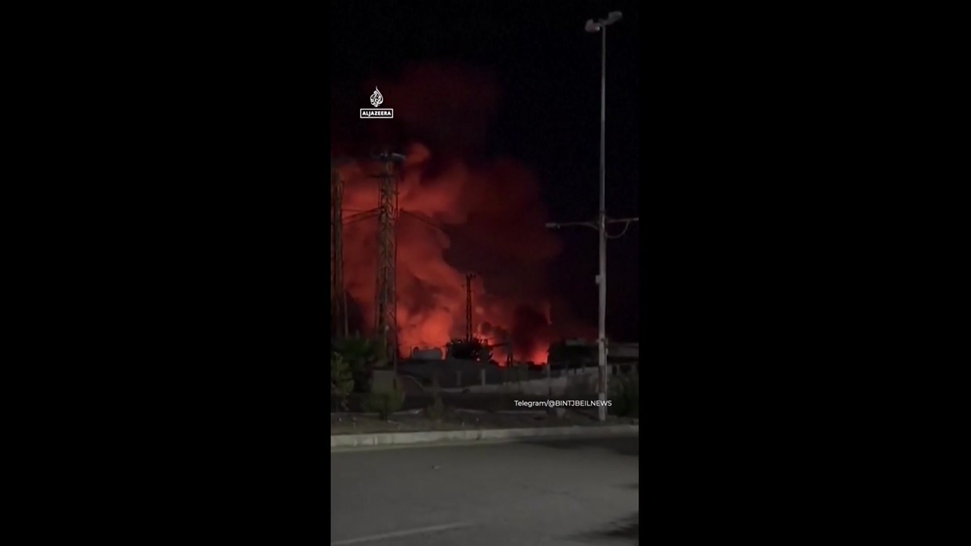 'Video thumbnail for Israeli strikes kill at least one, injure several people in south Lebanon'