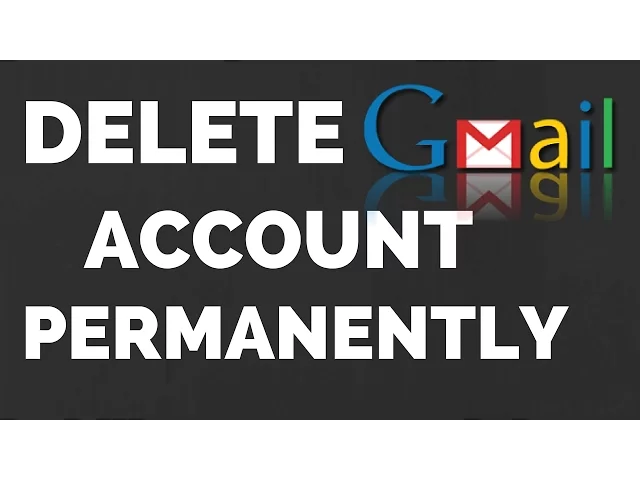 Video thumbnail for How to Delete Gmail Account Permanently
