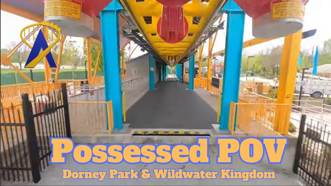 Video thumbnail for Possessed Roller Coaster POV From Dorney Park