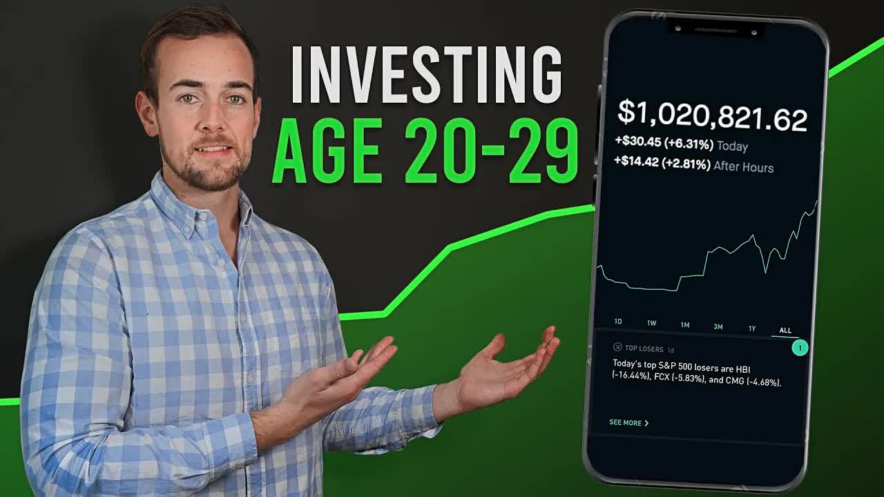Video thumbnail for How To Invest In Your 20's (Step By Step)