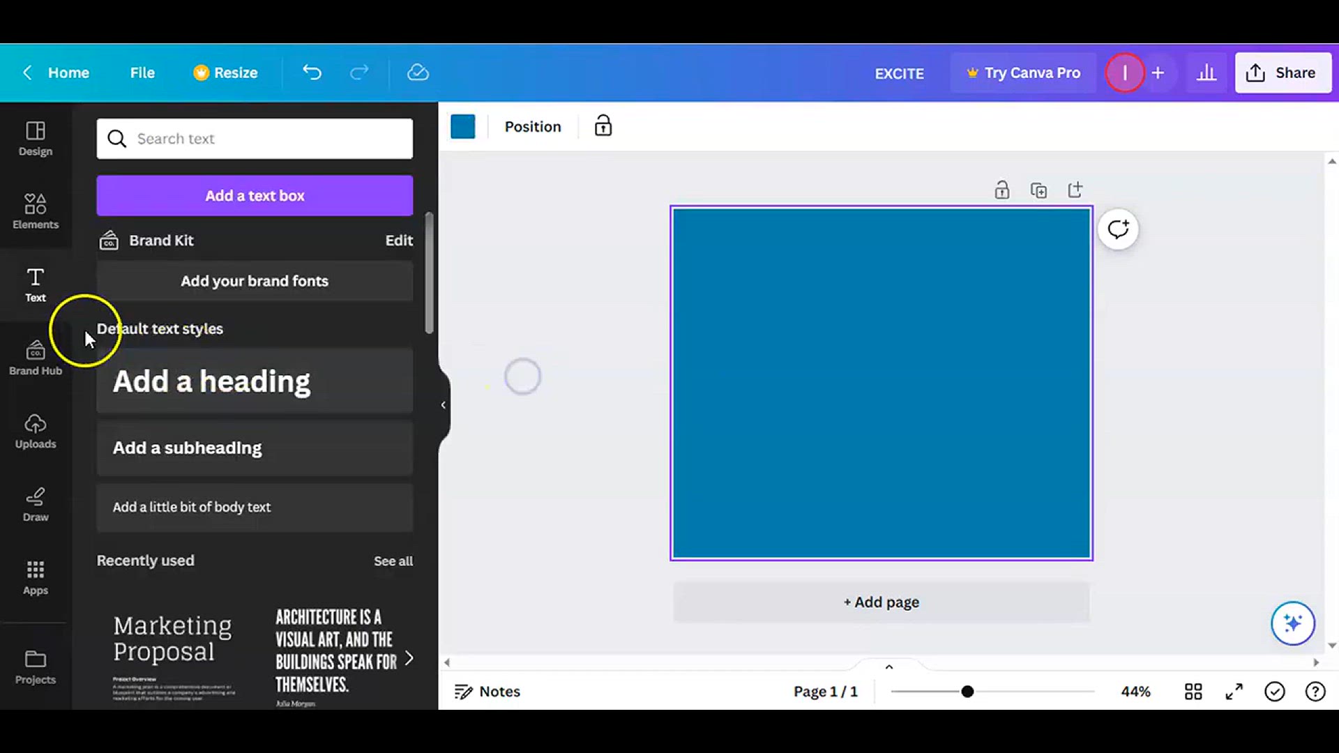'Video thumbnail for Amazing Typography Text Effect in Canva l easy canva l canva tutorial'
