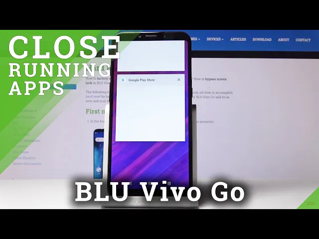 Video thumbnail for How to Turn Off Running Apps in BLU Vivo Go – Background Apps