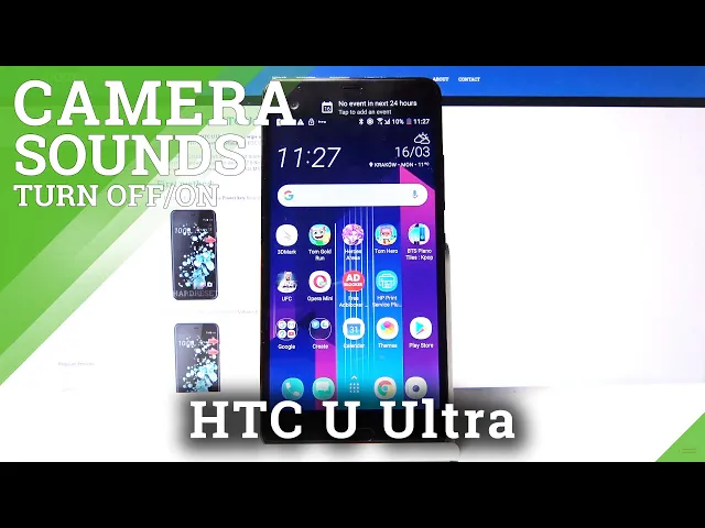 Video thumbnail for HTC U Ultra and Camera Features - Turn Off Camera Shutter Sounds