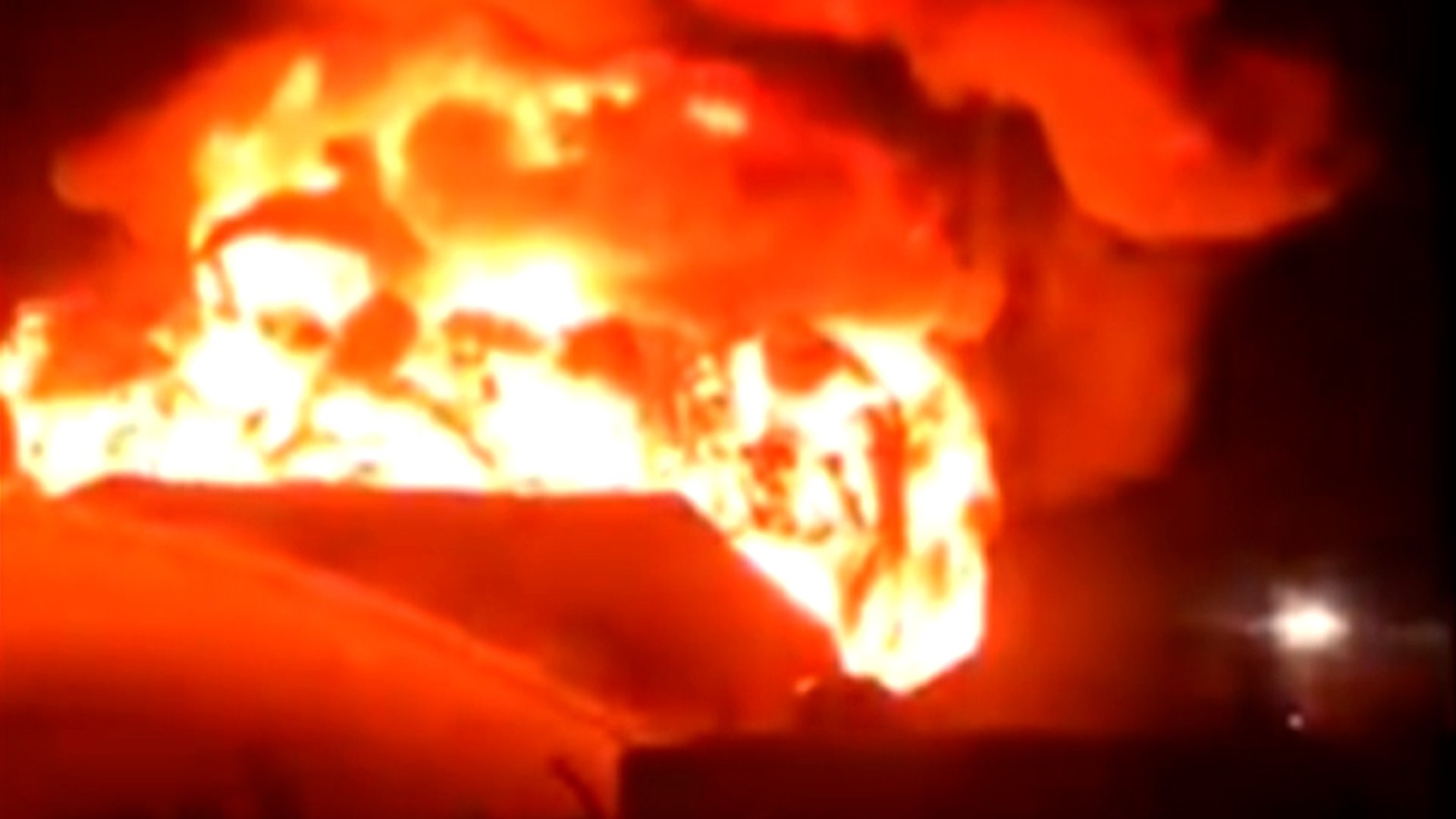 Video thumbnail for Drone strikes power station near Libya’s largest oil refinery
