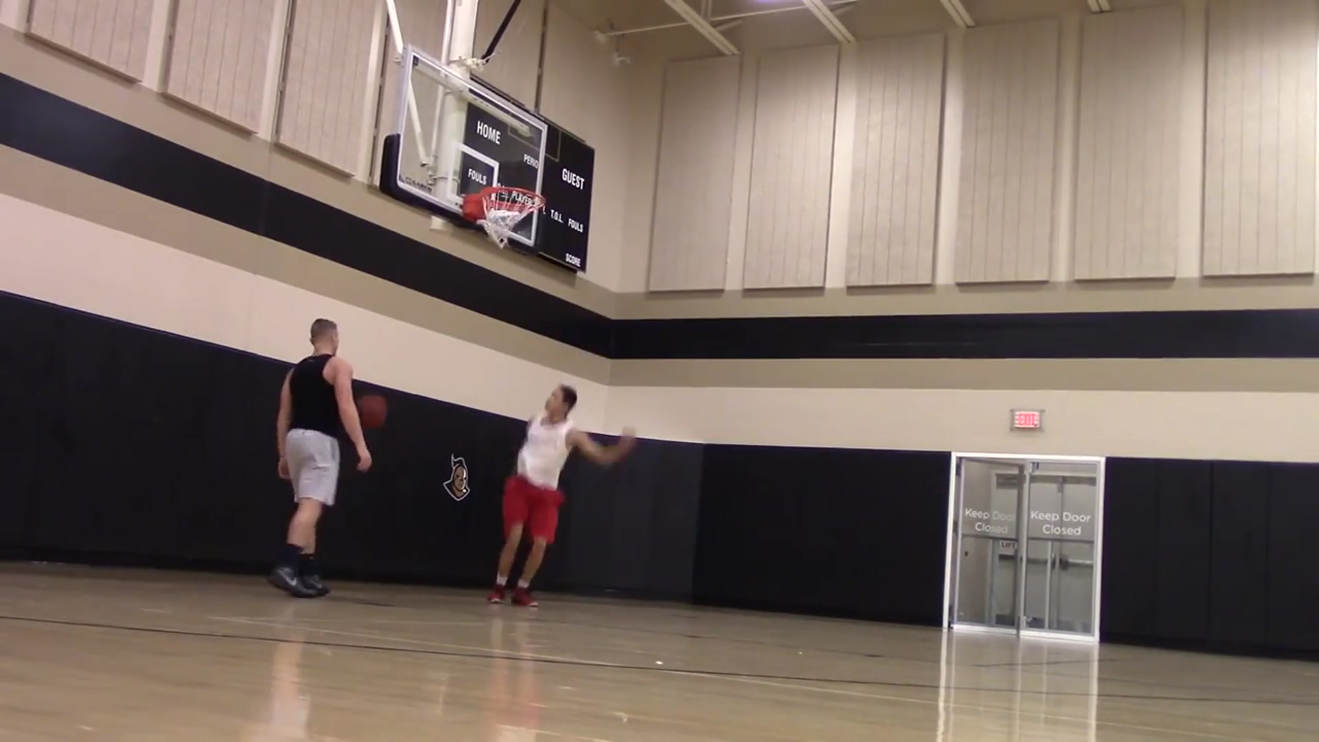 'Video thumbnail for Isaiah Rivera :: Off The Backboard Windmill'