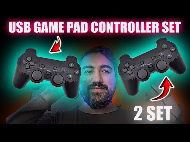 Video thumbnail for Game On with the Exian Aneex USB Game Pad Controller Set of 2! 🎮🔥
