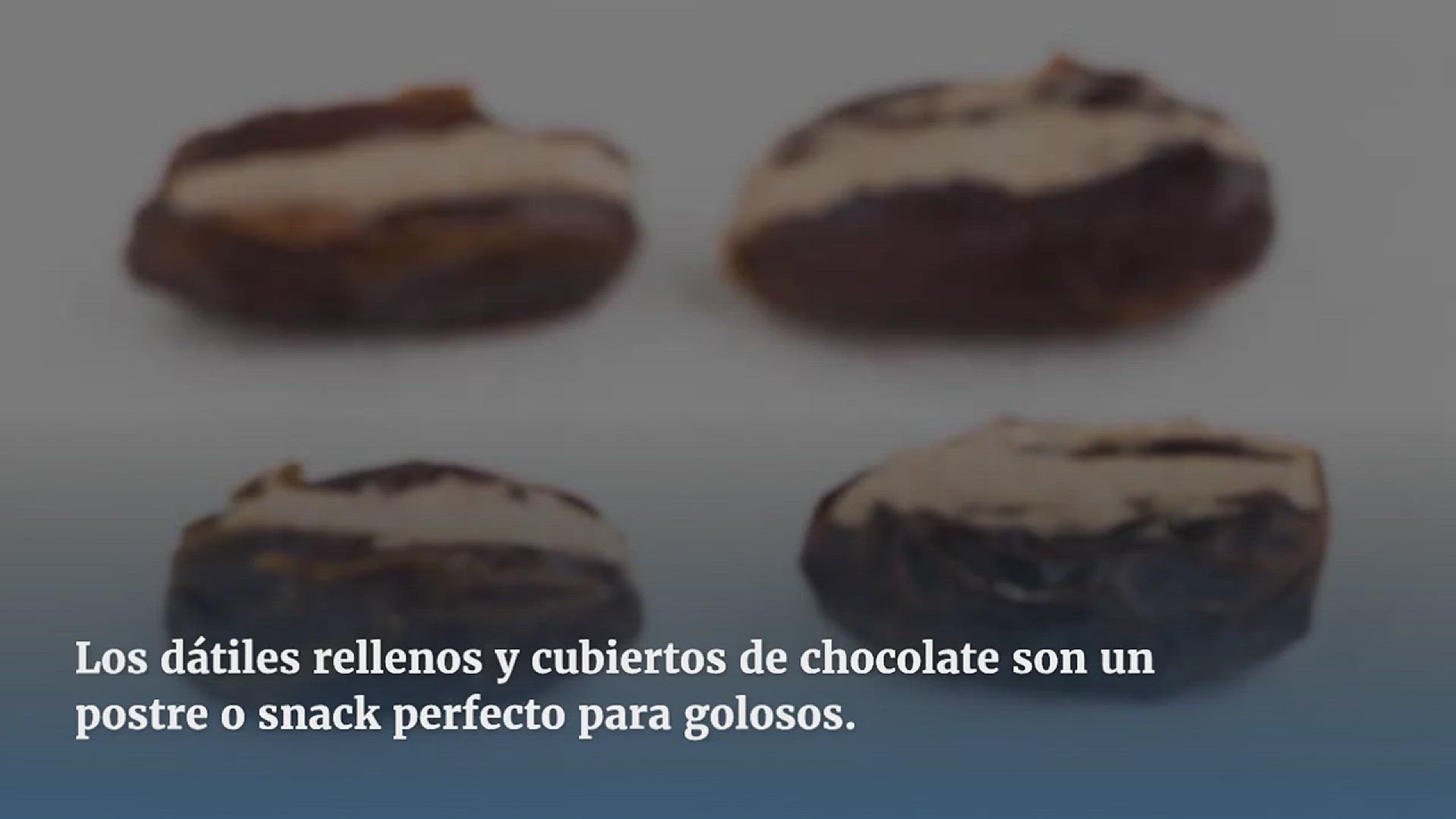 Video thumbnail for Dátiles Rellenos y Cubiertos de Chocolate