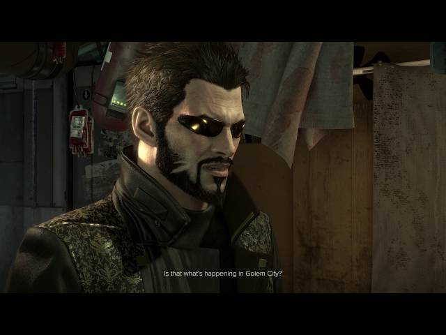 Video thumbnail for Deus Ex: Mankind Divided - The Rucker Extracton: Golem City Dr Martine Onziema Intro DialogueTree