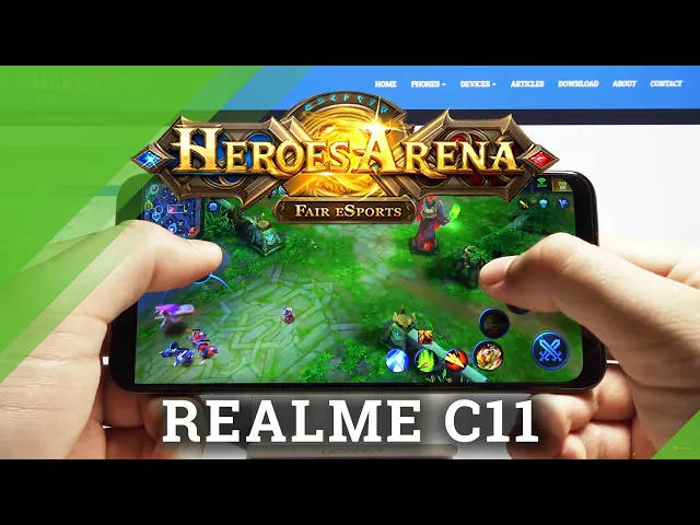 Video thumbnail for Heroes Arena on REALME C11 - Gaming Quality Test
