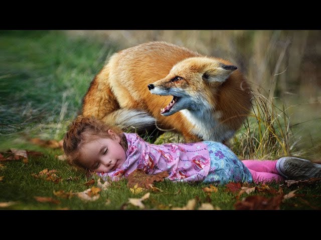 Video thumbnail for Woman Feeds Wild Fox, Then Another Small Creature Starts to Appear