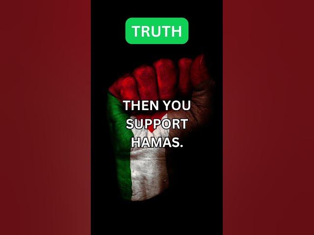 Video thumbnail for If You Support Palestinians...  #shorts #shortsfeed