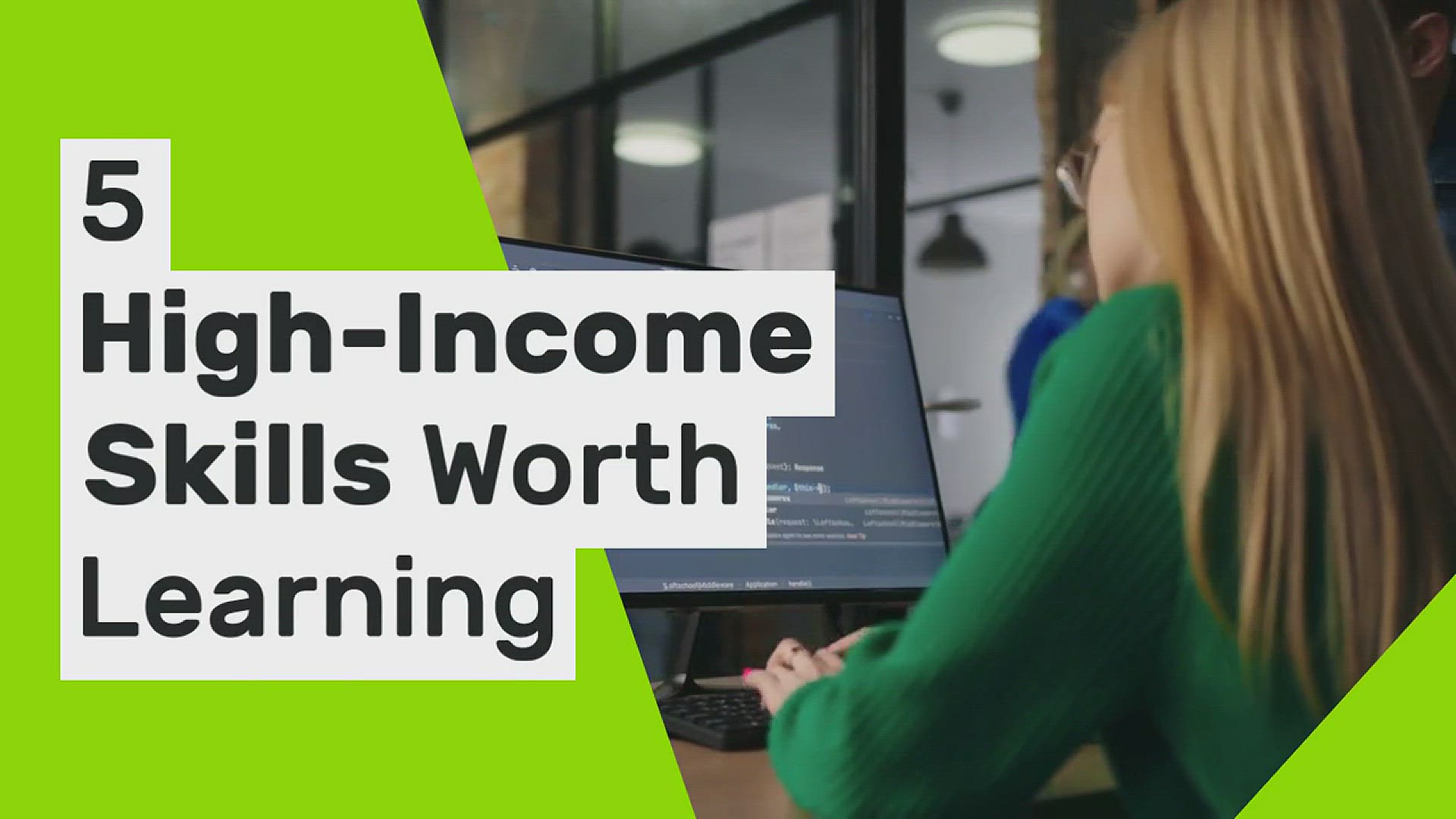Video thumbnail for 5 High-income Skills Worth Learning