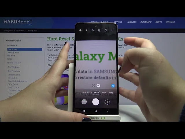 Video thumbnail for How to Switch Volume Buttons on the Camera on SAMSUNG Galaxy M31s – Usage of Volume Buttons