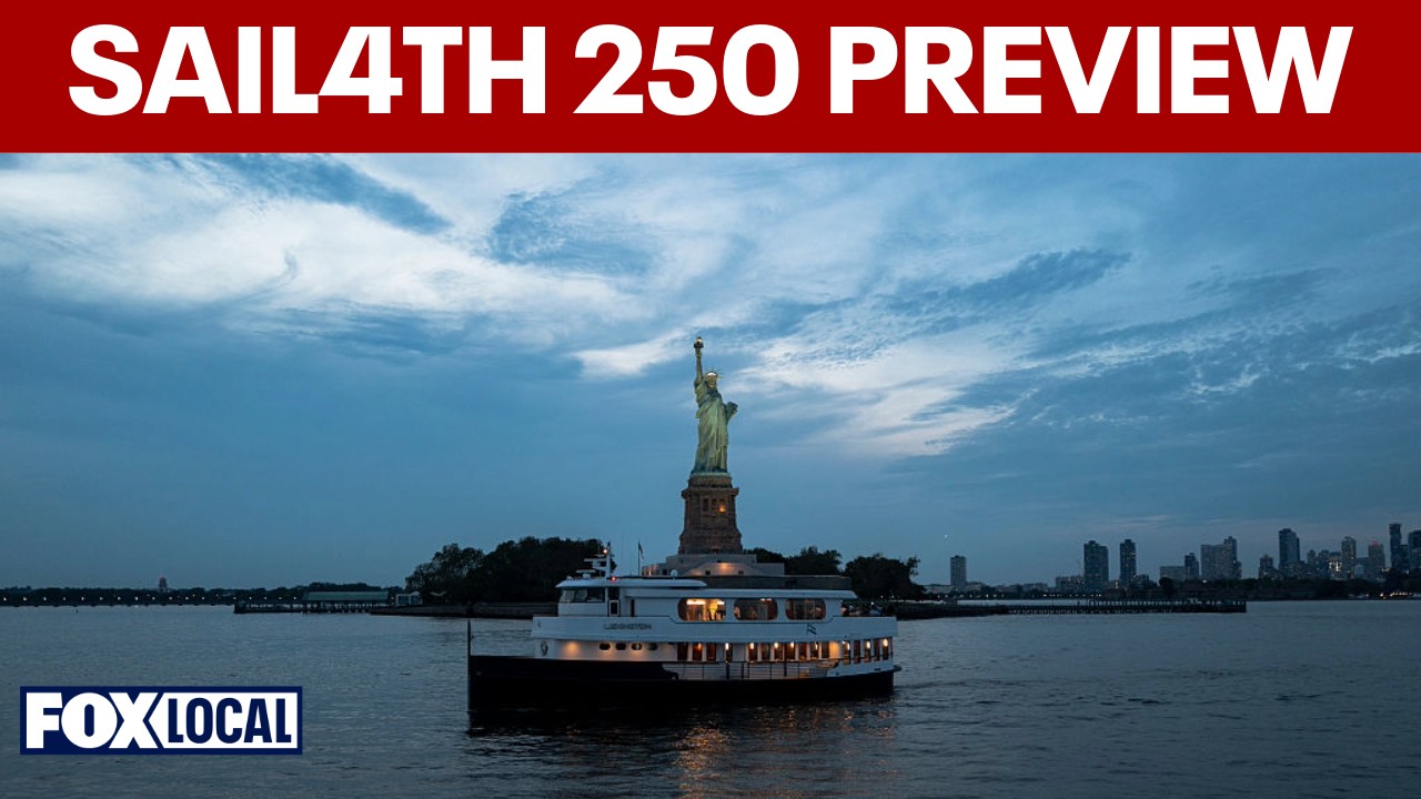 Video thumbnail for New York Harbor prepares for massive maritime celebration