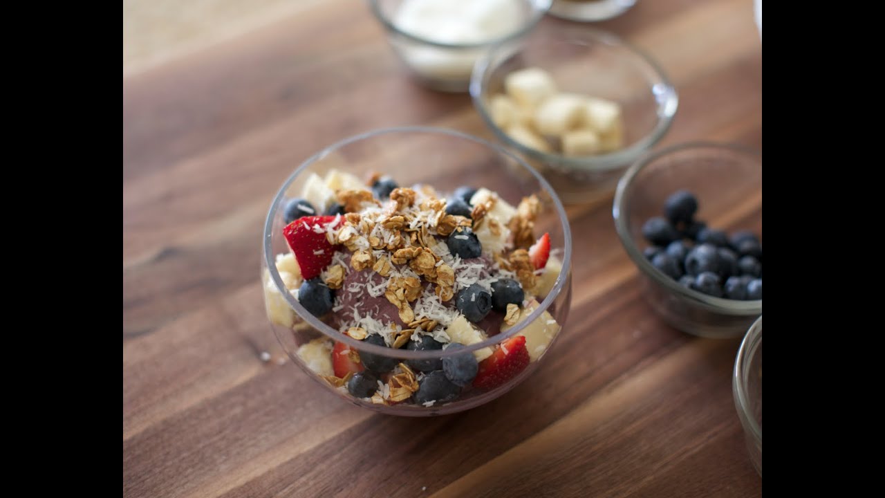 Video thumbnail for Açaí Bowl | Byron Talbott