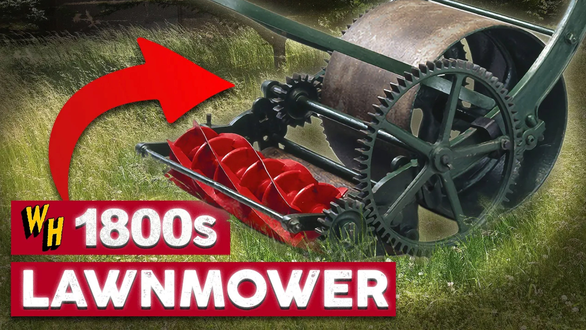 Video thumbnail for The First Lawnmower- When 9 Historic Things Happened for the First Time