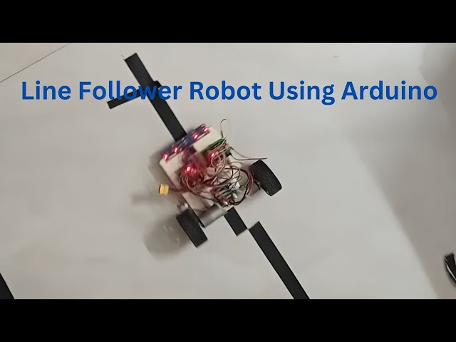 Video thumbnail for How to make a Line Follower Robot Using Arduino