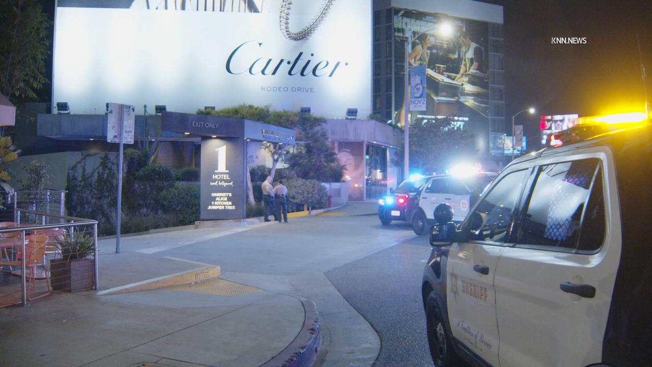 Video thumbnail for US, Los Angeles: West Hollywood Shooting Victim at Harriets Rooftop.