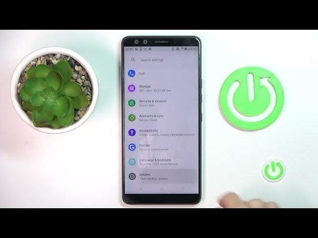 Video thumbnail for How to Enable Google Backup in HTC U12+ -  Back Up Data