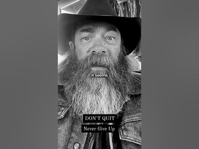 Video thumbnail for “DON’T QUIT. NEVER GIVE UP. 💯