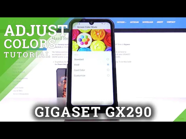 Video thumbnail for How to Adjust Colors in Gigaset GX290 - Change Color Mode