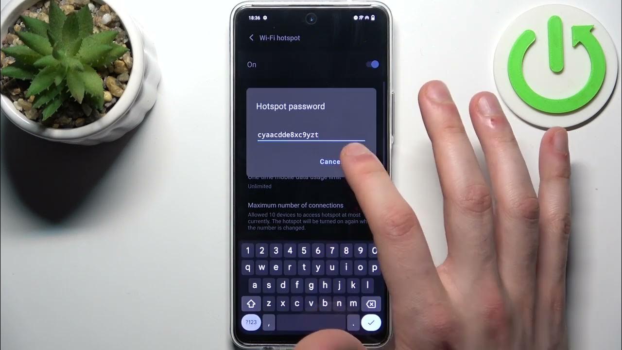 Video thumbnail for How to Set Up the Portable WiFi Hotspot Feature on VIVO Y36 - Personal Hotspot