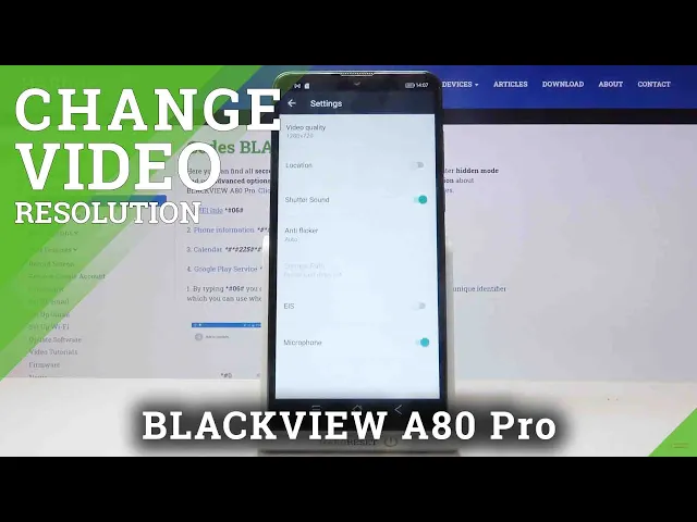 Video thumbnail for How to Change Video Resolution on BLACKVIEW A80 Pro – Higher-Quliaty Videos