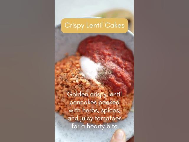 Video thumbnail for These Herbed Lentil Cakes Are Seriously Underrated #recipe #healthy #easyrecipe