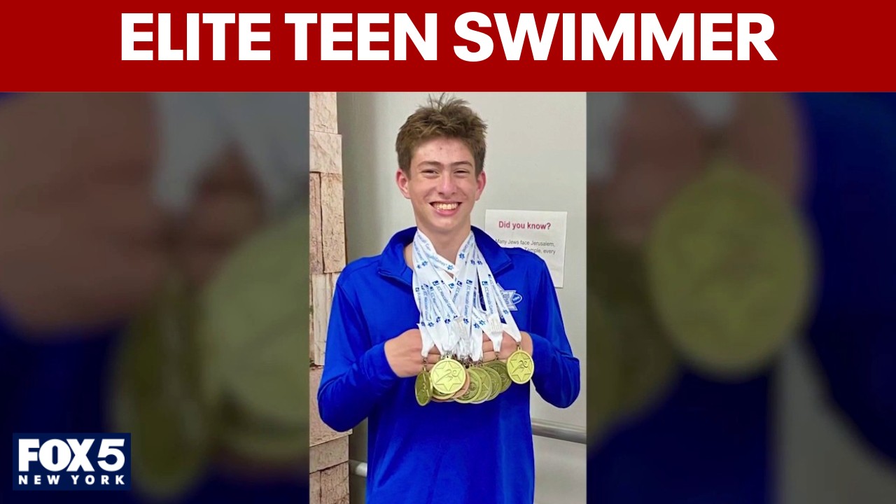 Video thumbnail for Elite teen swimmer from Long Island eyes 2028 Olympic trials