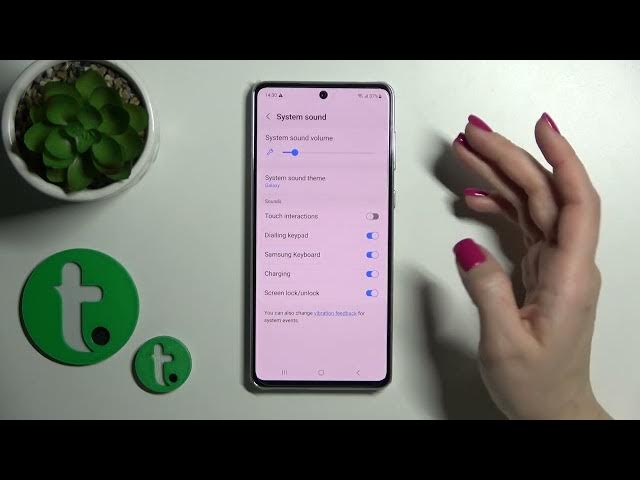 Video thumbnail for How to Find & Manage Sound Settings on a SAMSUNG Galaxy A73 5G