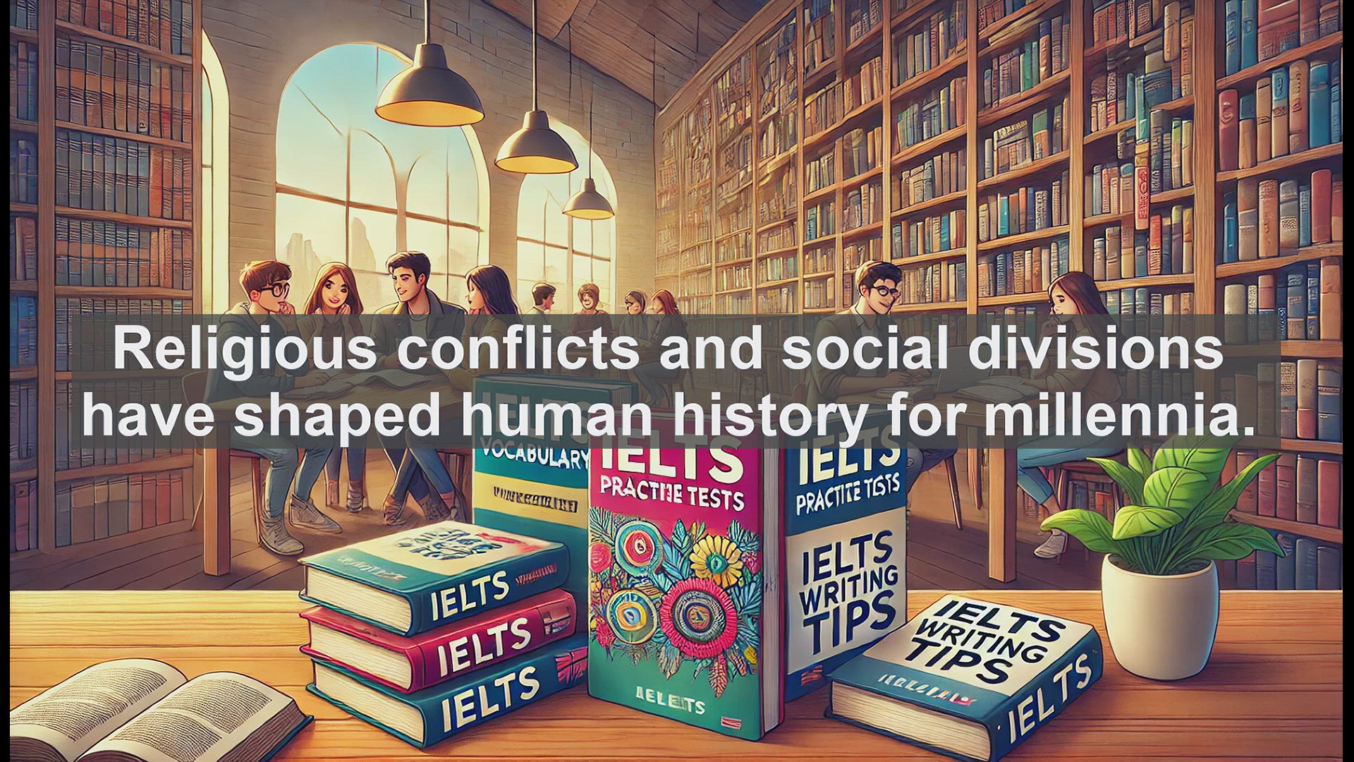 'Video thumbnail for 2000 Must Know IELTS 9.0 Vocabulary - Understanding 'Sectarian': A Key Term in Religious and Political Discourse'