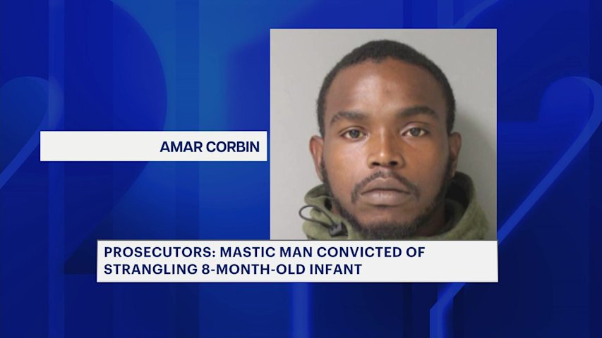 Video thumbnail for Mastic man found guilty of choking 8-month-old infant