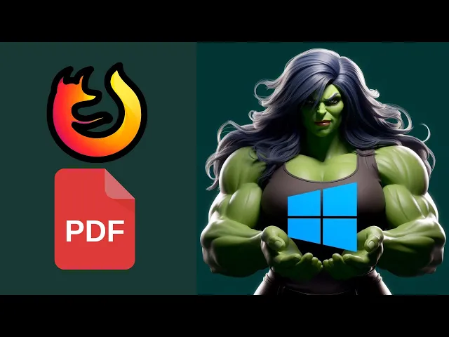'Video thumbnail for How to Set Firefox as Your Default PDF Viewer on Windows 10 | GearUpWindows Tutorial'