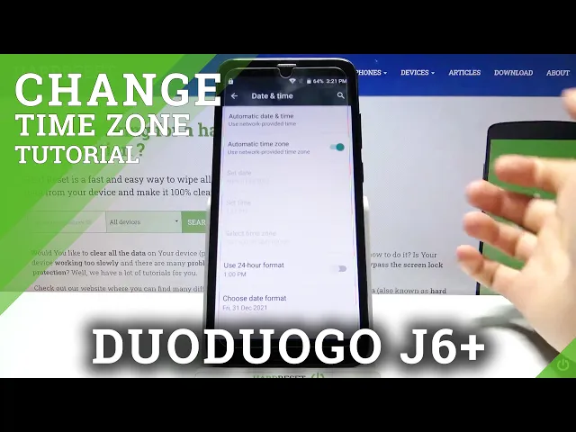 Video thumbnail for How to Configure Date and Time on DUODUOGO J6+ - Time Settings