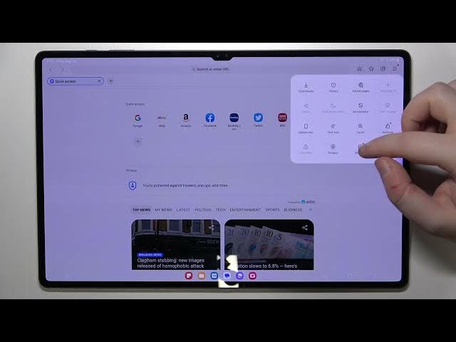 Video thumbnail for How to Change Default Search Engine on Samsung Galaxy Tab S9 Ultra / Switch Search Engine