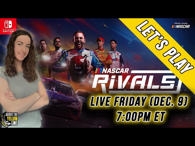 Video thumbnail for Let's Play: NASCAR Rivals [LIVE/Online]