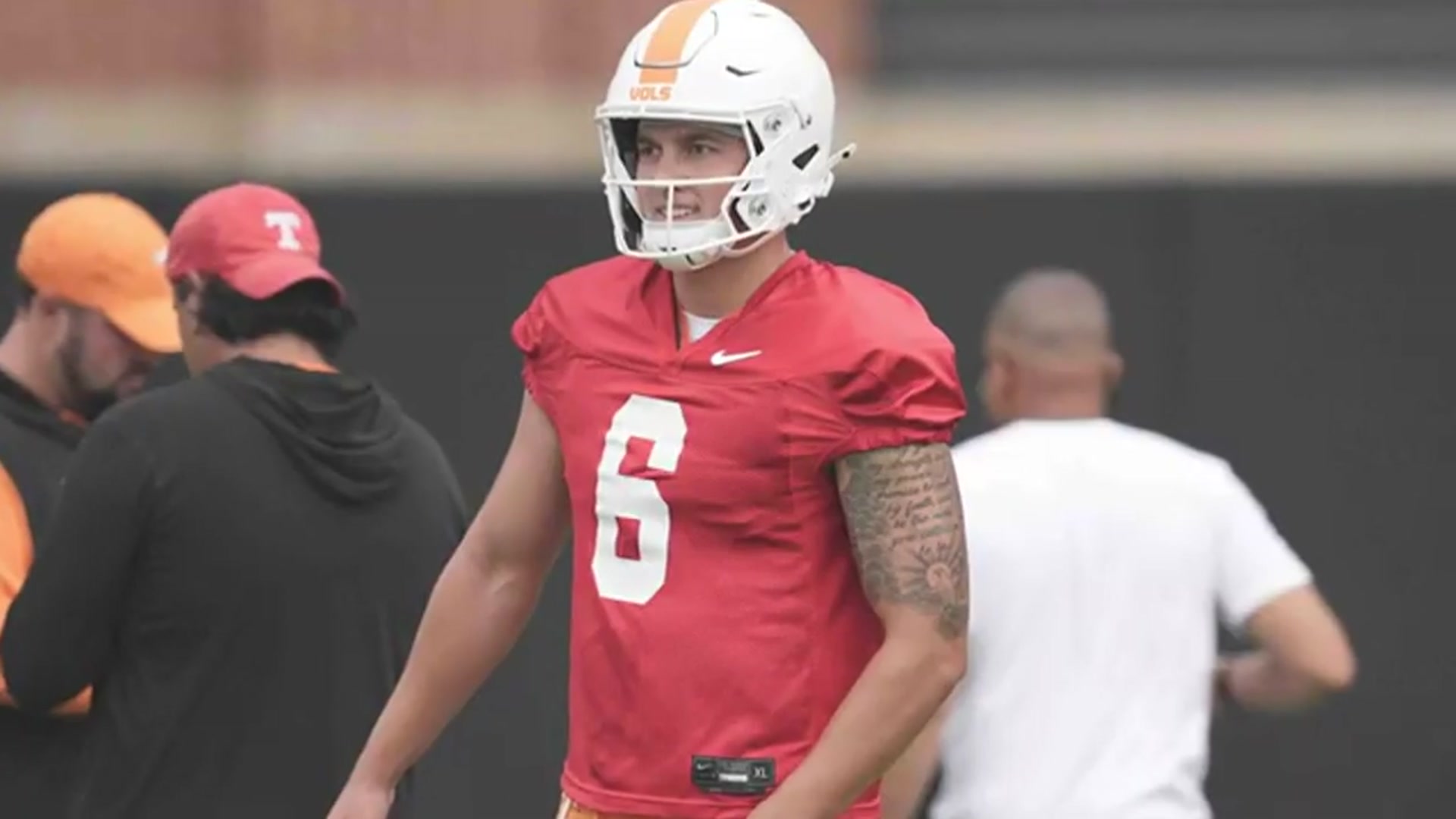 'Video thumbnail for a to z sports - tennessee volunteers: joey aguilar named vols' starting quarterback: will he click?'