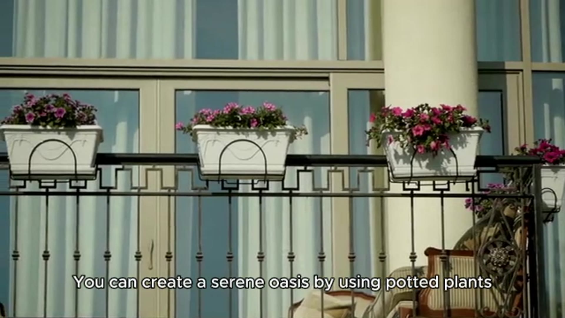 Video thumbnail for Balcony garden setups