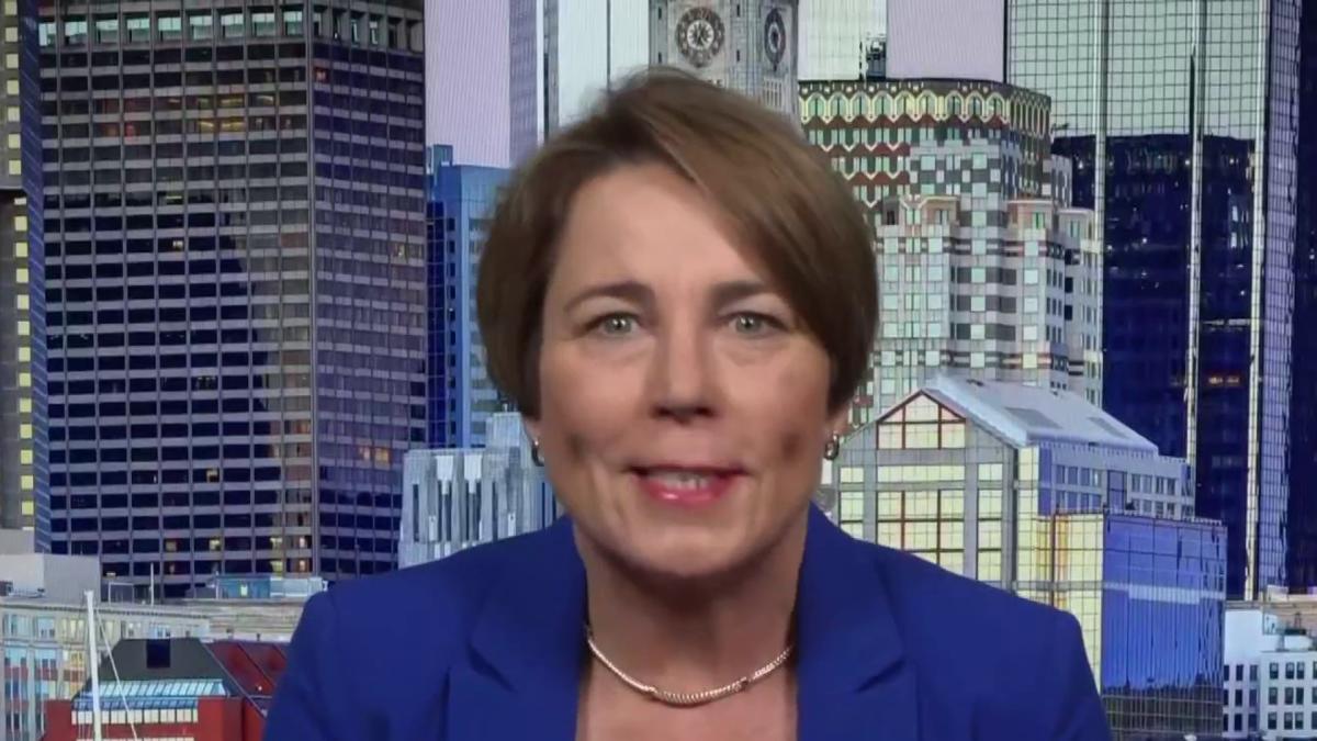 'Video thumbnail for Maura Healey Welcomes Migrants to Sanctuary City in Boston: Who Is Paying For This?'