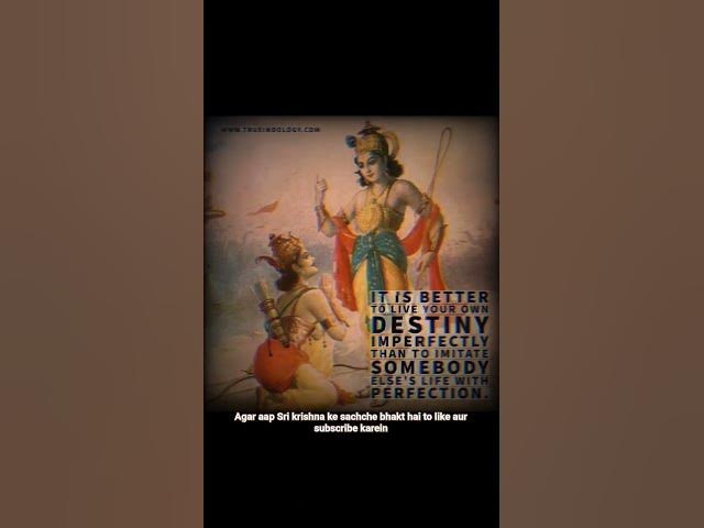 Video thumbnail for Powerful Bhagavad Gita Quote That Will Inspire You💫 #bhagavadgita #lifelessons #sanatandharma #gita