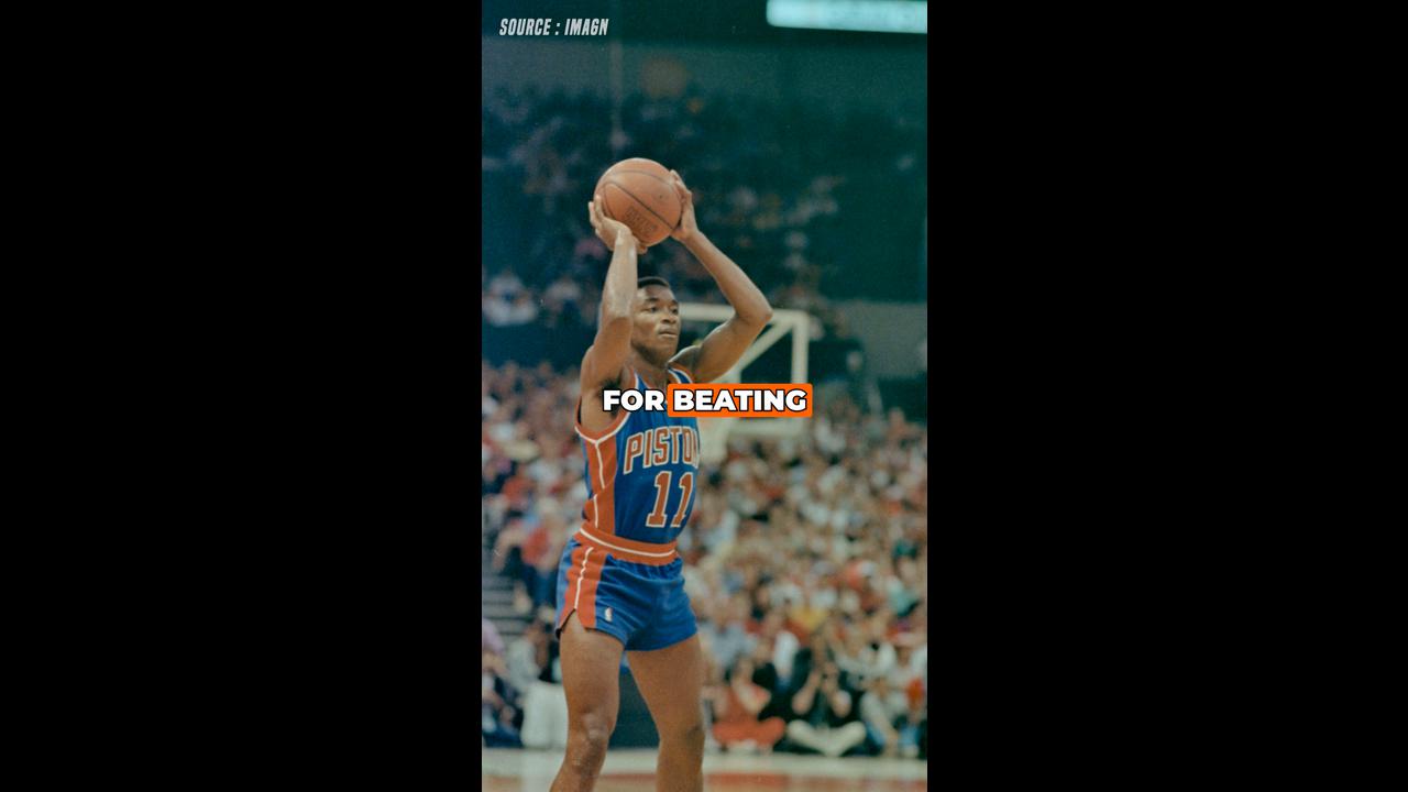Video thumbnail for Isiah Thomas Believed 1980s Media Unfairly Painted Pistons as the Villains
