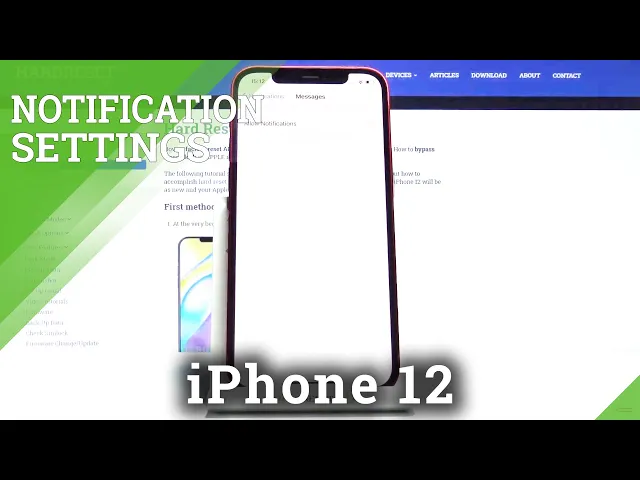 Video thumbnail for Allow Message Notifications in Apple iPhone 12 - Customize Notification Alerts