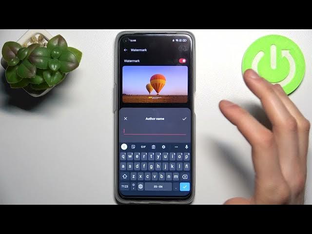 Video thumbnail for How to Set Custom Watermark on REALME 9i - Customize Watermark