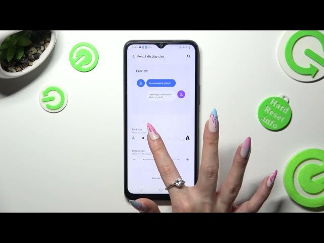 Video thumbnail for How to Adjust Text Size in VIVO Y21S – Pick Perfect Font Size