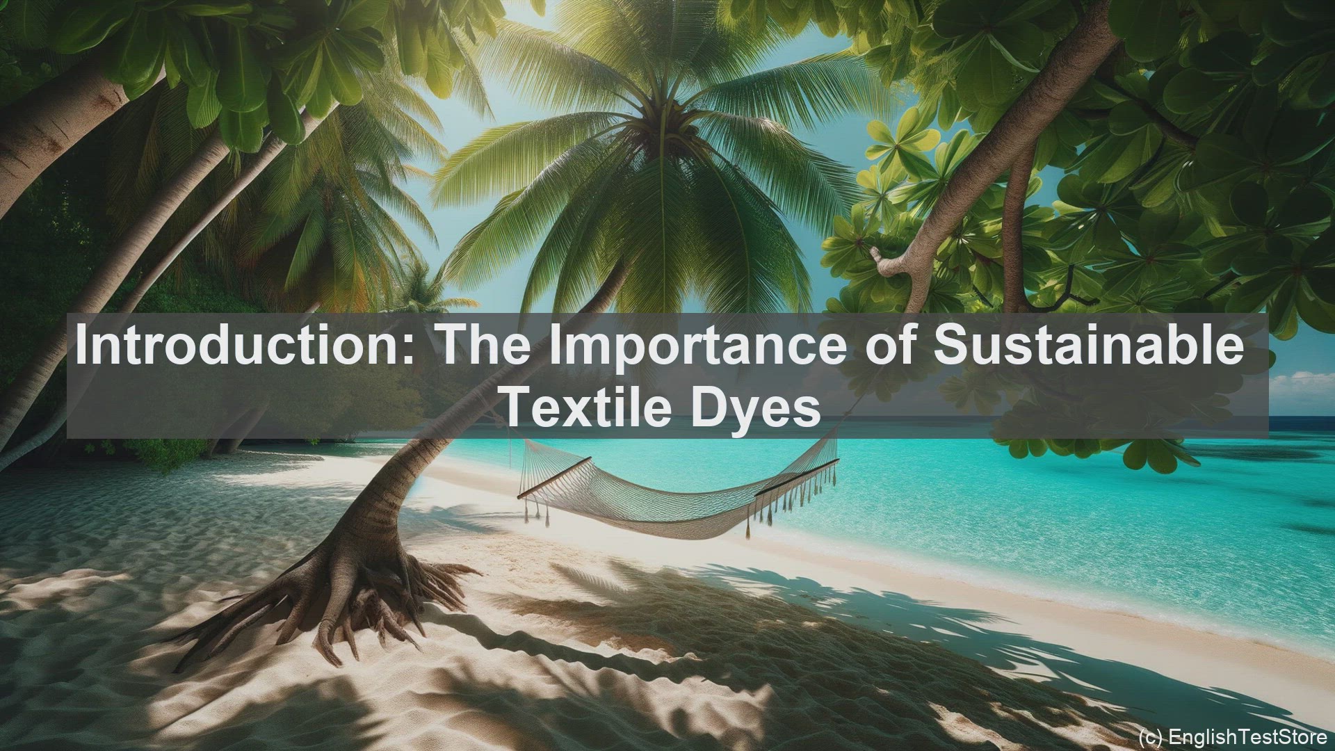 'Video thumbnail for Top 10 Sentences for Understanding Sustainable Textile Dyes'
